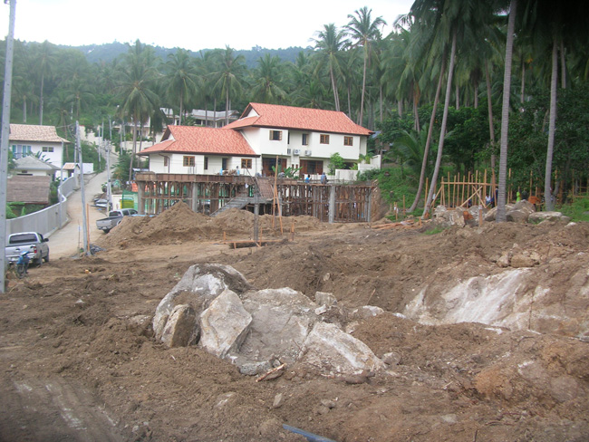 Building condo in Koh Samui