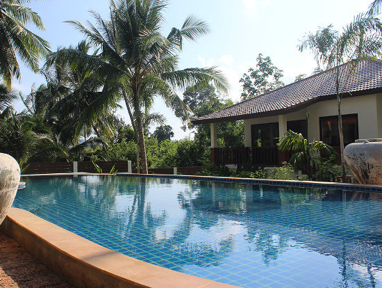 Building resort in Koh Samui